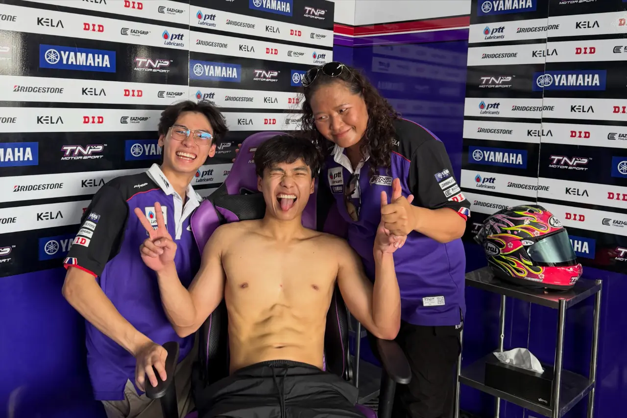 Actor & Racer：Ohm Pawat