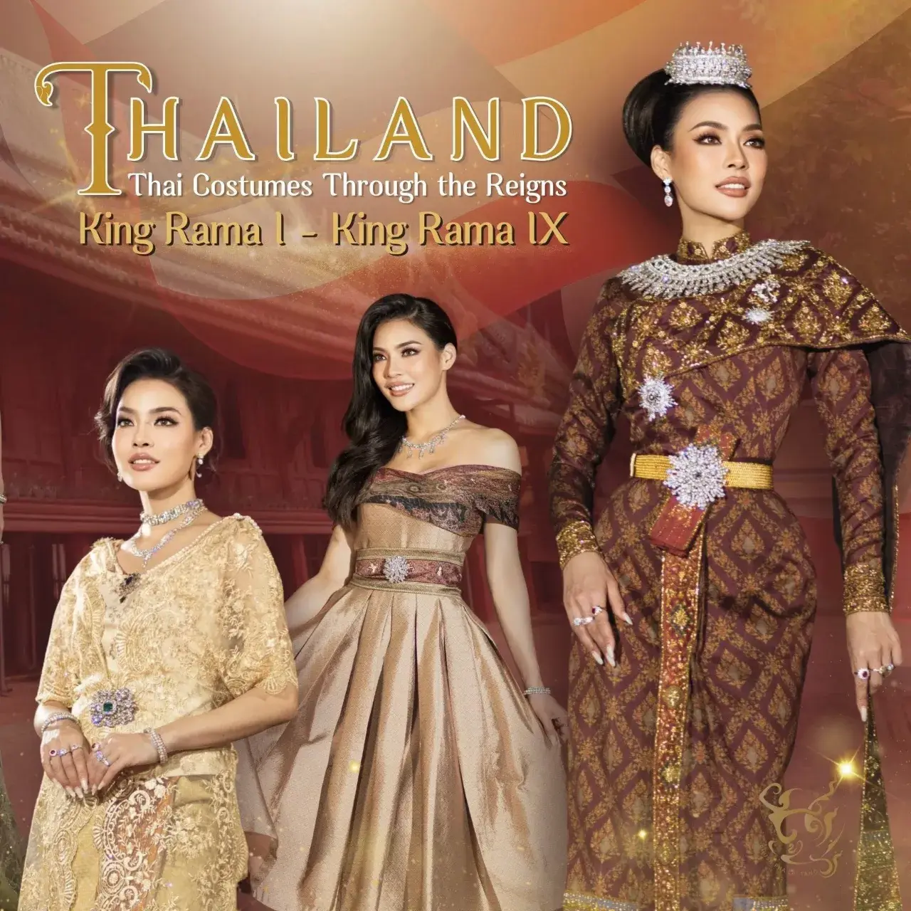THAILAND 🇹🇭 | Thai Royal Outfit during the reign of Rattanakosin period
