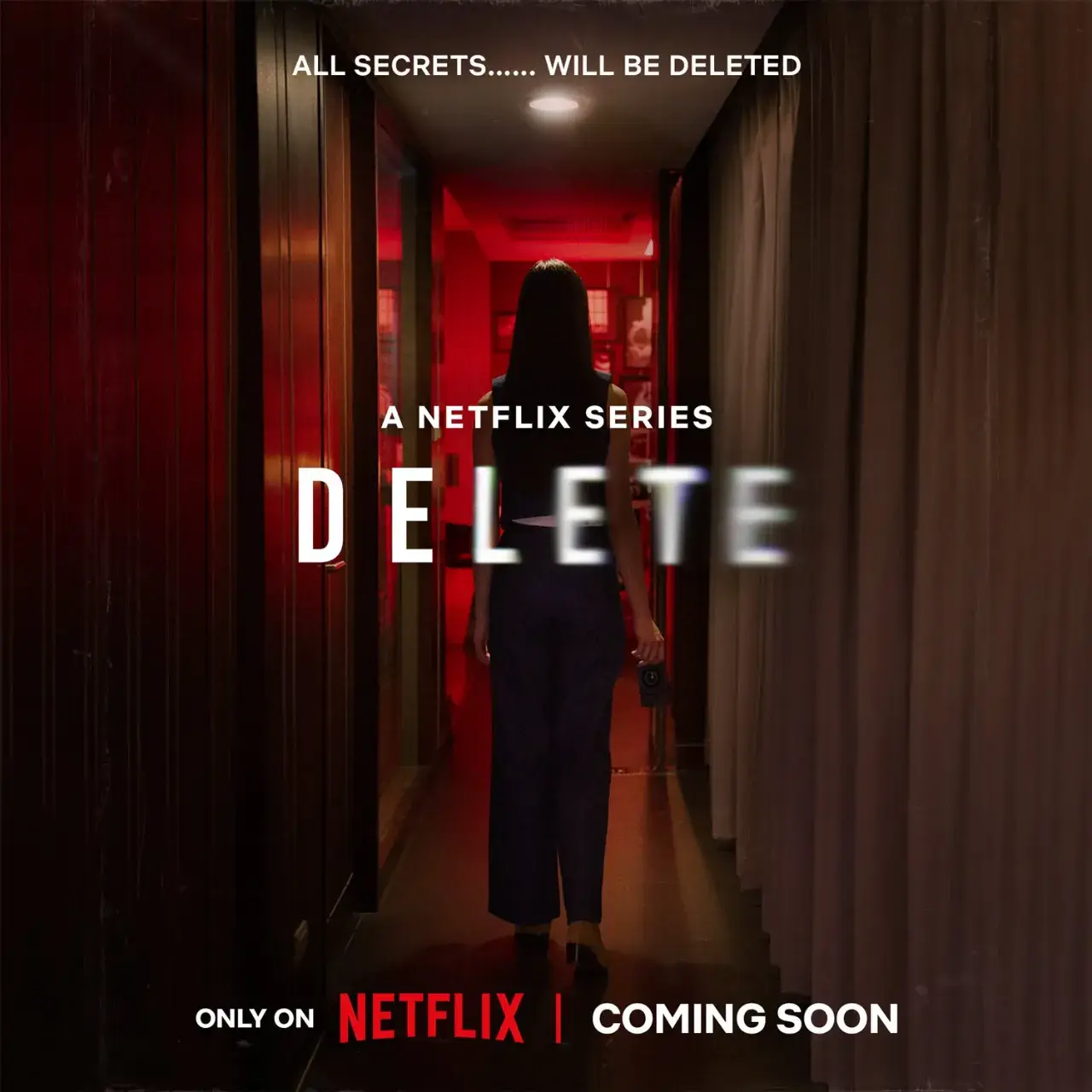 Thai Netflix Series Posters: DELETE (ดีลีท) 🇹🇭