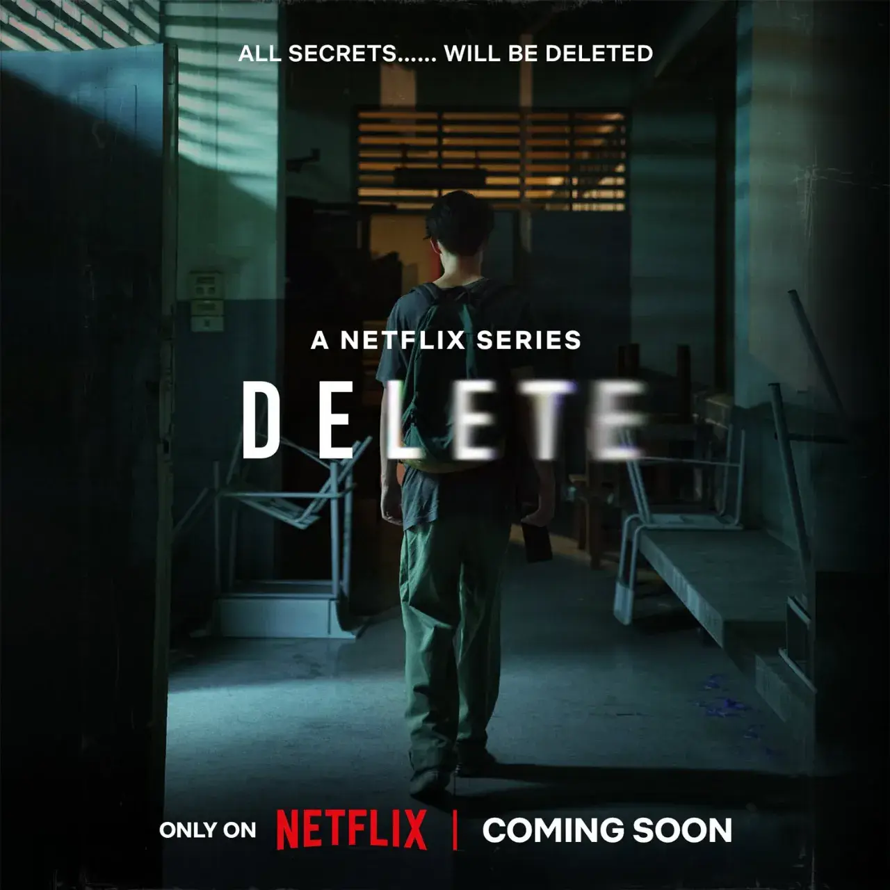 Thai Netflix Series Posters: DELETE (ดีลีท) 🇹🇭