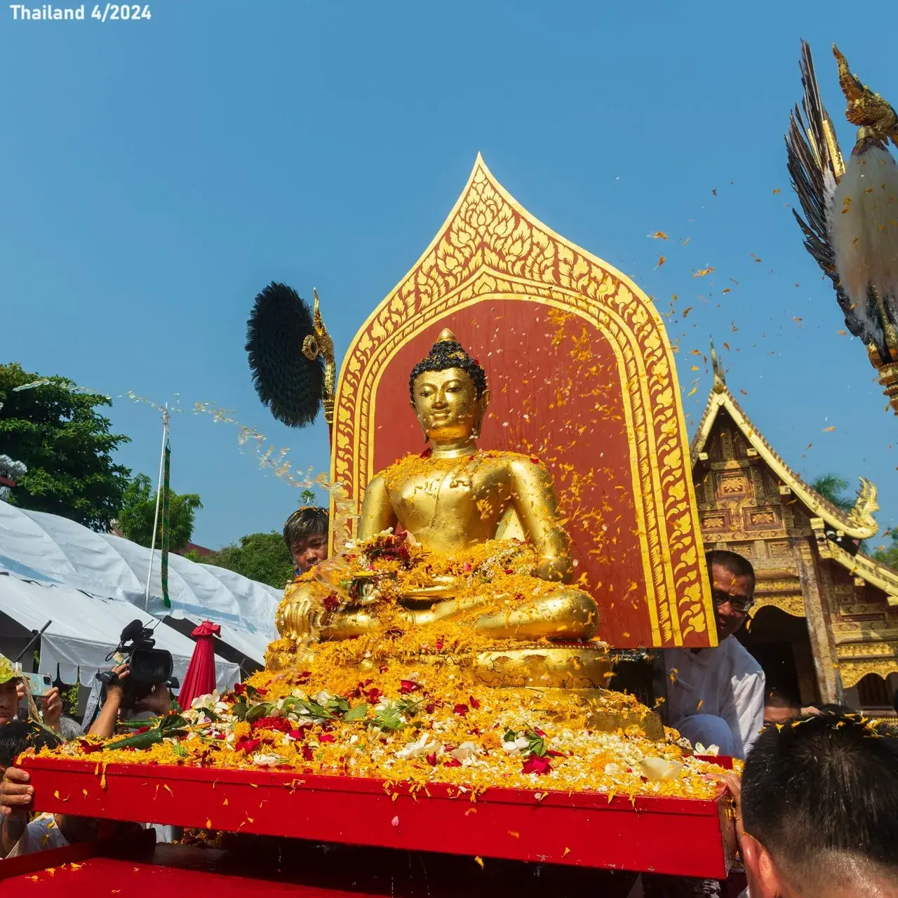 Phra Phuttha Sihing Procession 2024 🇹🇭