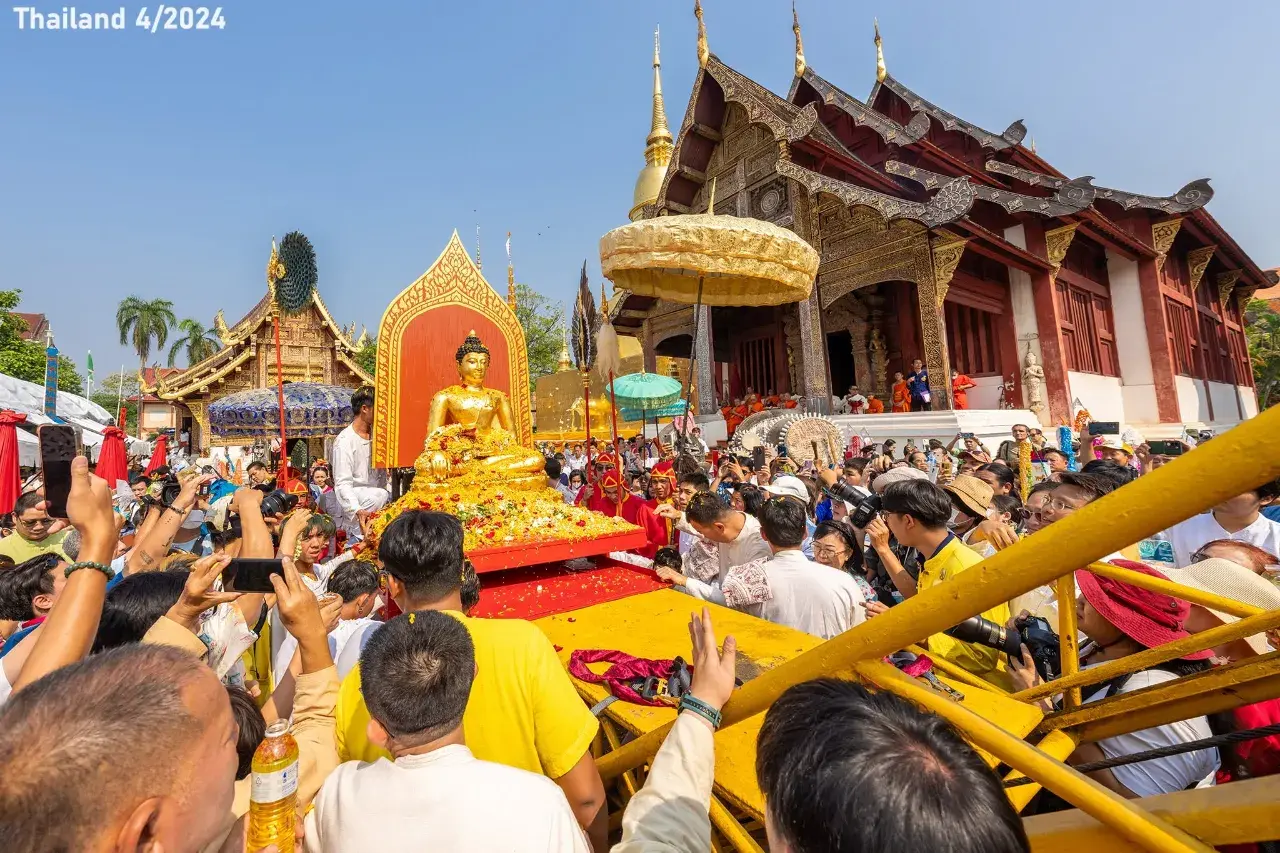 Phra Phuttha Sihing Procession 2024 🇹🇭