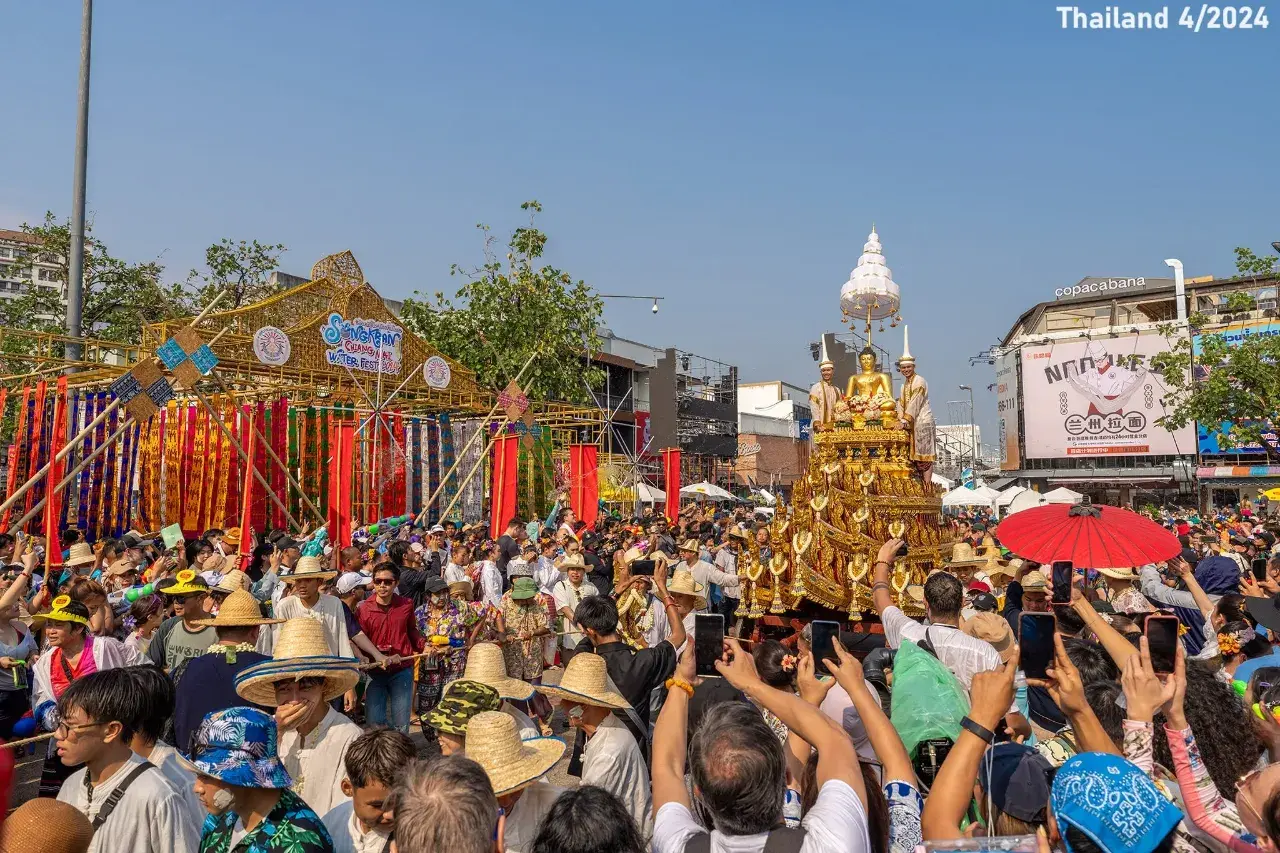Phra Phuttha Sihing Procession 2024 🇹🇭