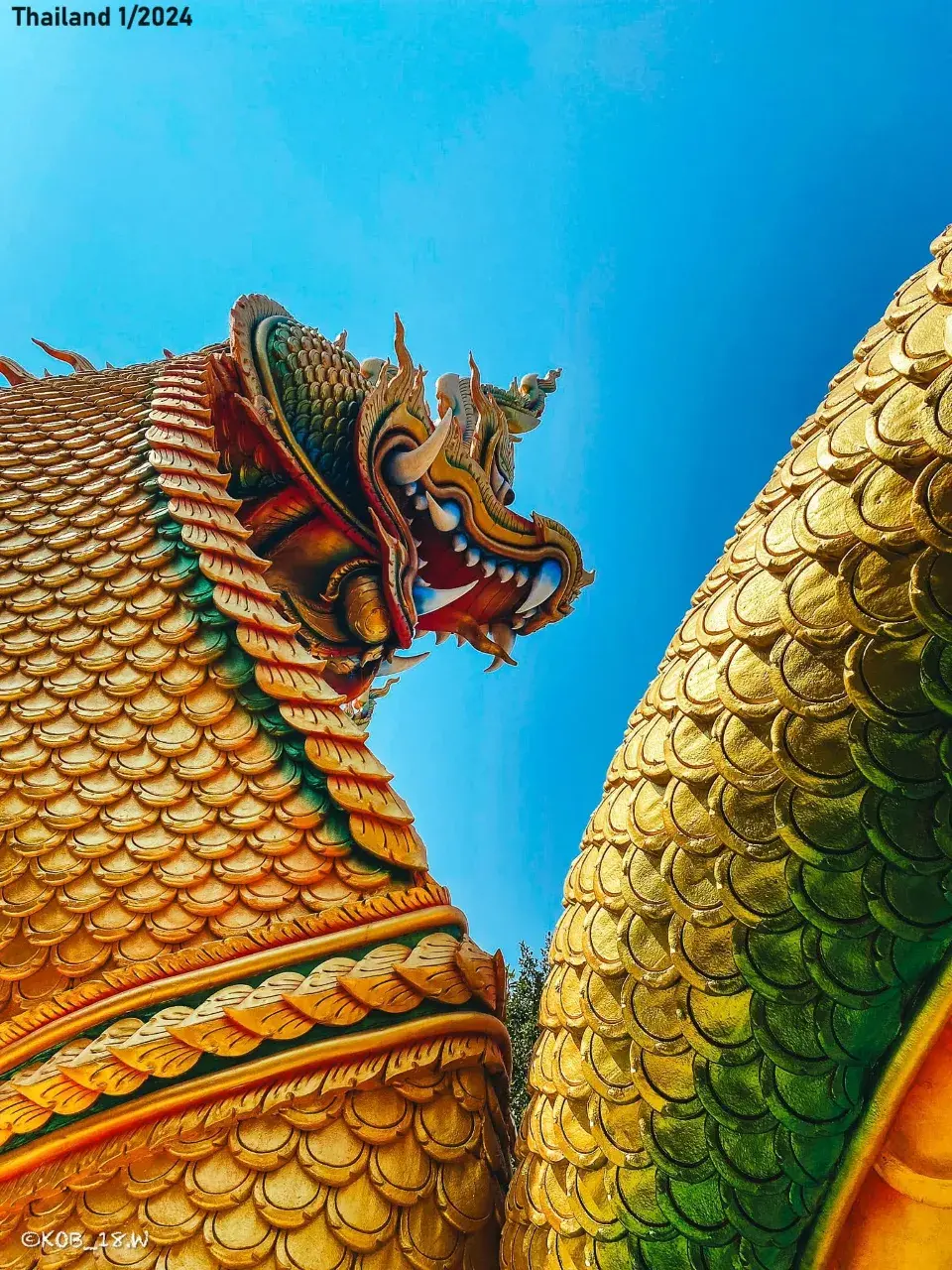 Naga Statues at Nanthana Park 🇹🇭