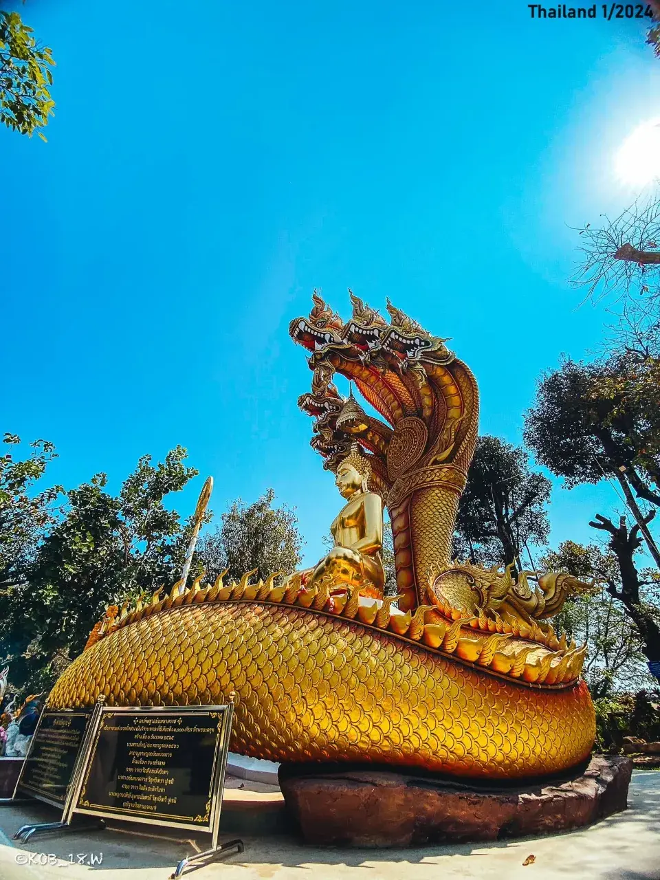Naga Statues at Nanthana Park 🇹🇭