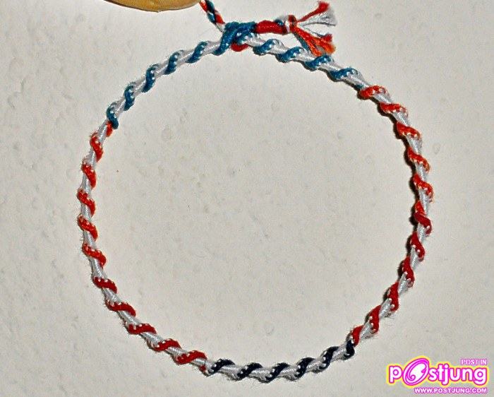 สร้อยข้อมือทำเอง คิดลายขึ้นเอง